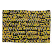 Housse D'oreillers Dentiste dentaire Orthodontiste NEON jaune (Dos-gauche)