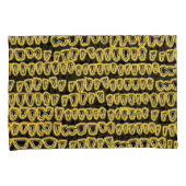 Housse D'oreillers Dentiste dentaire Orthodontiste NEON jaune (devant-Droit)