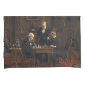 Housse D'oreillers Des gentillesses jouent à un jeu d'échecs (Thomas (devant-Droit)