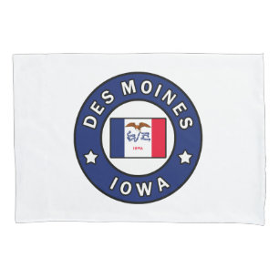 Housse D'oreillers Des Moines Iowa