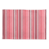 Housse D'oreillers Des rayures roses et puantes (Dos)