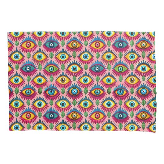 Housse D'oreillers Des yeux brillants (devant)