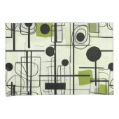 Housse D'oreillers Design abstrait moderne, lignes dynamiques Lancer (devant-Droit)