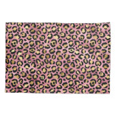 Housse D'oreillers Design de série Leopard rose et or 15 (Dos)