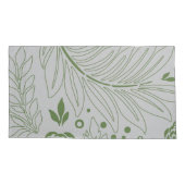 Housse D'oreillers Design floral 17 (Dos)