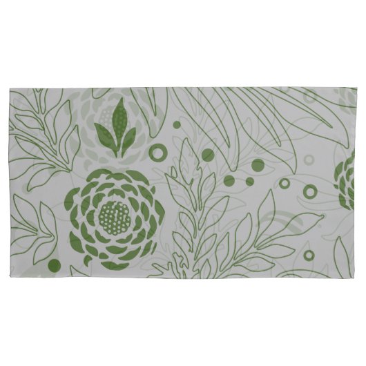 Housse D'oreillers Design floral 17 (devant)