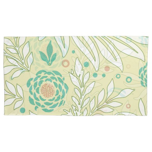 Housse D'oreillers Design floral 21 (devant)