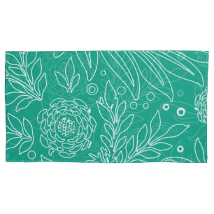 Housse D'oreillers Design floral 34