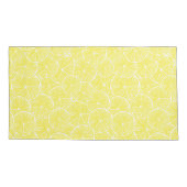 Housse D'oreillers Design motif de tranches de citron (Dos-gauche)