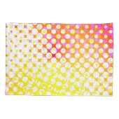 Housse D'oreillers Design Motif rose jaune (Dos)