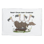 Housse D'oreillers Dessin de l'humour vautours drôle (Dos)