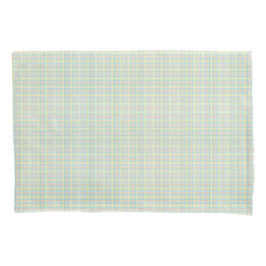 Housse D'oreillers Deux sets de table rectangulaires avec un carreau (devant)