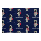 HOUSSE D'OREILLERS DEVIS ASTRONAUT (devant)