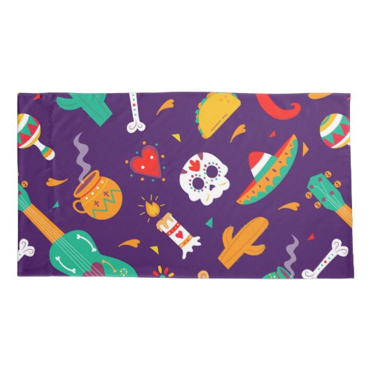 Housse D'oreillers Dia De Los Muertos (Dos)