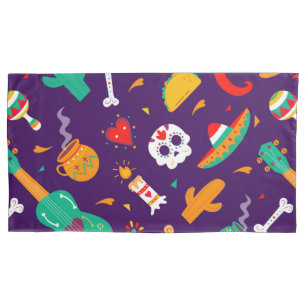 Housse D'oreillers Dia De Los Muertos
