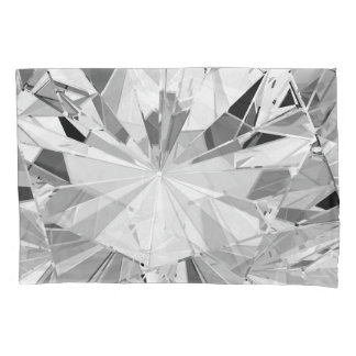 Housse D'oreillers Diamant réaliste : 3D Texture Gros plan