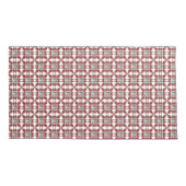 Housse D'oreillers Diamant rose (Dos-gauche)