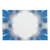 Housse D'oreillers Diamants bleus (Dos-Droit)