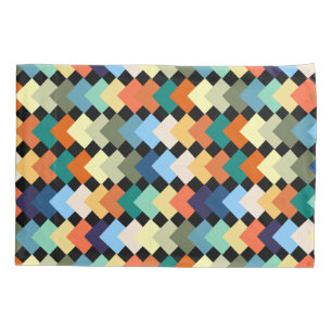 Housse D'oreillers Diamants de couleur claire