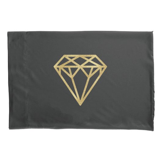 Housse D'oreillers Diamond d'or (devant)
