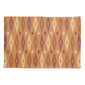 Housse D'oreillers Diamonds Stars Orange, 1950 atomique (Dos)