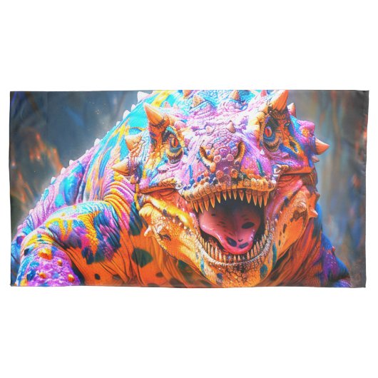 Housse D'oreillers Dinosaure (devant)