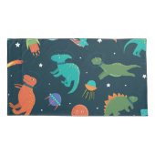 Housse D'oreillers Dinosaures de l'espace (Dos)