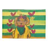 Housse D'oreillers Doggie "Art by Kids" (Dos)