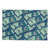 Housse D'oreillers Dollar Billets : Motif d'argent transparent (Dos)