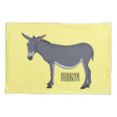 Housse D'oreillers Donkey cartoon (Dos)