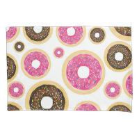 Donuts aux paillettes roses et marron, modernes, a