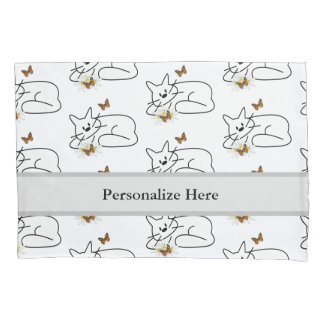 Housse D'oreillers Doodle Cat