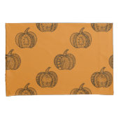 Housse D'oreillers Doodles d'Halloween boho mandala citrouilles Autom (devant-Droit)