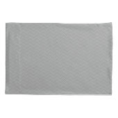 Housse D'oreillers Double blanc de Grey stripes (Dos)