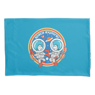 Housse D'oreillers Dr Seuss   Cadet Un Cadet Deux Espace Explorer