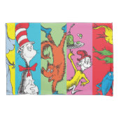 Housse D'oreillers Dr Seuss | Tranche de caractères (devant-gauche)