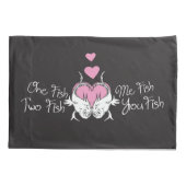 Housse D'oreillers Dr. Seuss Valentine | Un poisson deux poissons (Dos-gauche)