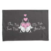 Housse D'oreillers Dr. Seuss Valentine | Un poisson deux poissons (devant-Droit)