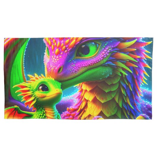 Housse D'oreillers Dragon (devant)