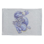 Housse D'oreillers Dragon bleu (Dos)