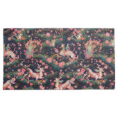 Housse D'oreillers Dragons roses et fleurs de cerisiers (devant-Droit)