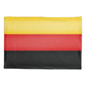 Housse D'oreillers Drapeau Allemagne Schwarz Rot or couleurs patrioti (Dos-gauche)