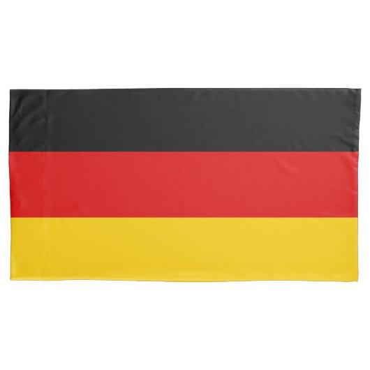 Housse D'oreillers Drapeau allemand (devant)