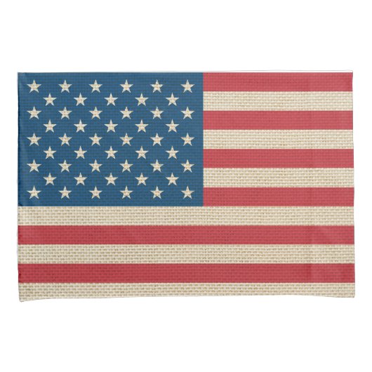 Housse D'oreillers Drapeau américain (devant-Droit)
