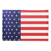Housse D'oreillers Drapeau américain (Dos-gauche)