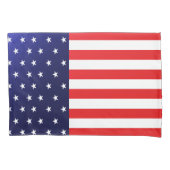 Housse D'oreillers Drapeau américain (devant-gauche)