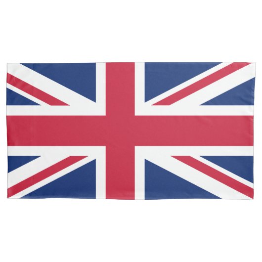 Housse D'oreillers Drapeau anglais patriotique Union Jack British (devant-gauche)