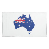 Housse D'oreillers Drapeau australien (Dos)