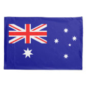 Housse D'oreillers Drapeau australien patriotique (Dos)