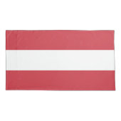 Housse D'oreillers Drapeau autrichien (Dos)